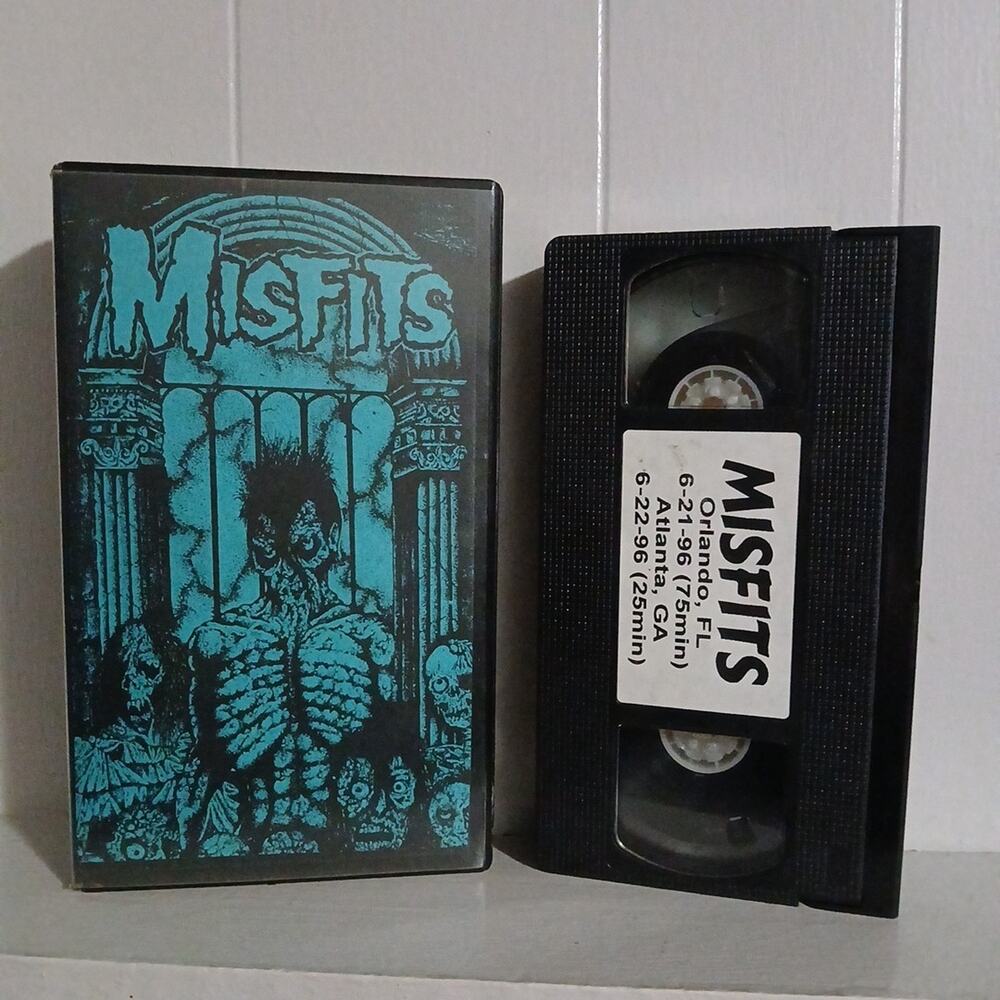 Misfits VHS Live Orlando FL 1996 Atlanta GA 1996 Punk Rock Concert
